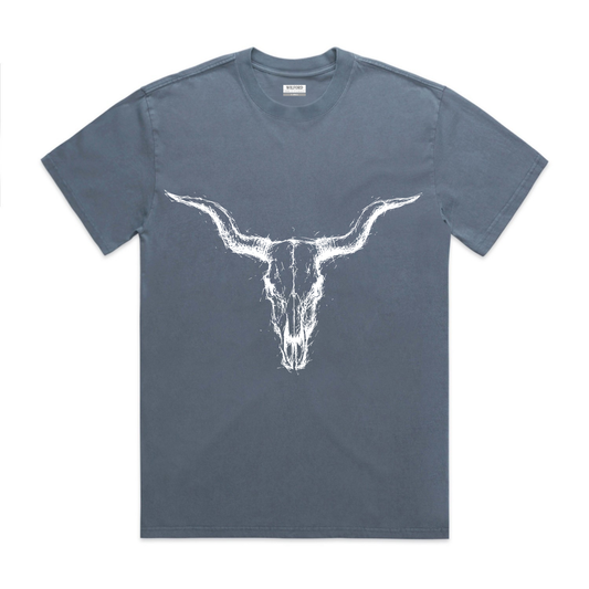 Wilford Ranch Tee - Faded Indigo