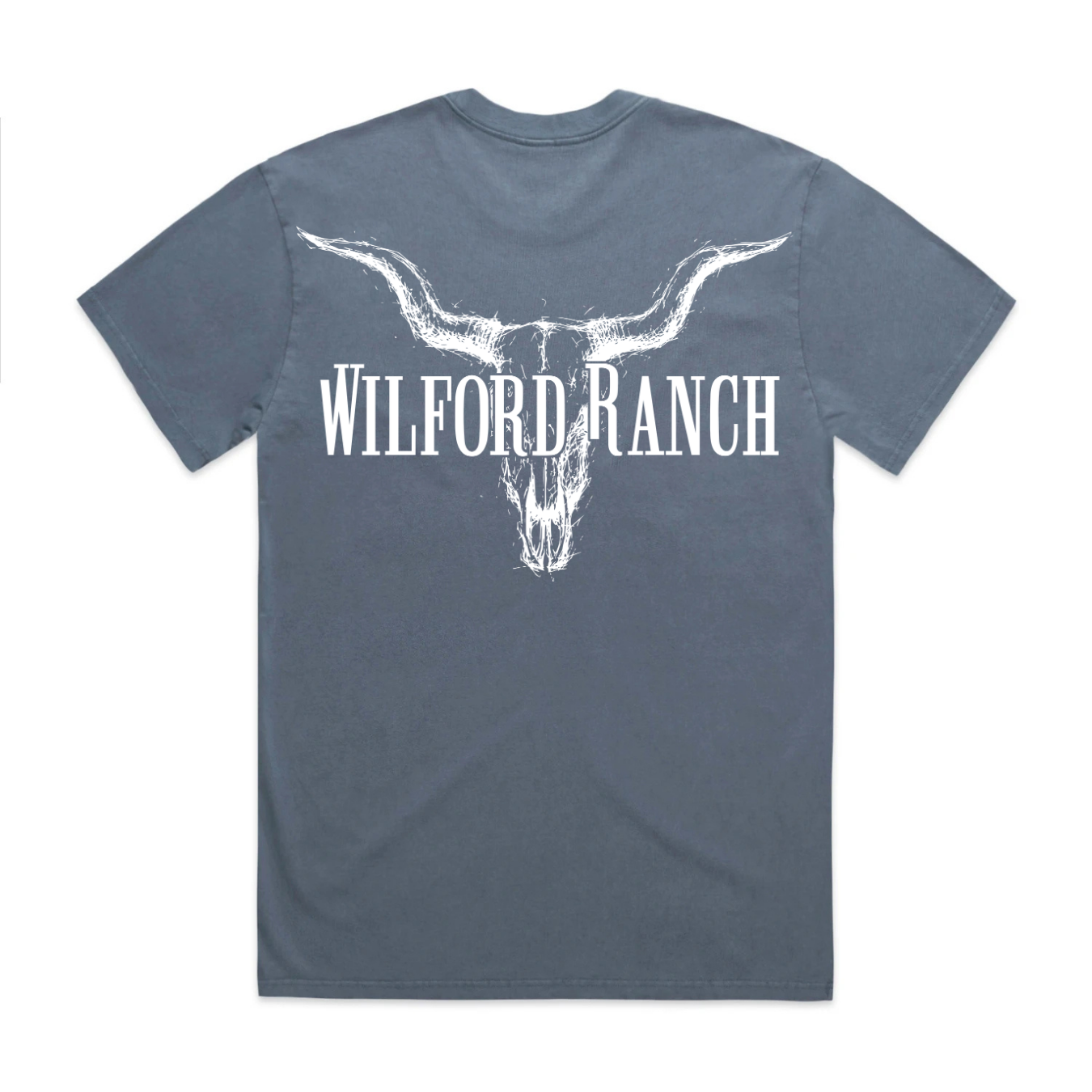 Wilford Ranch Tee - Faded Indigo