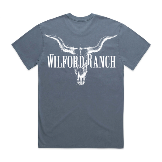 Wilford Ranch Tee - Faded Indigo