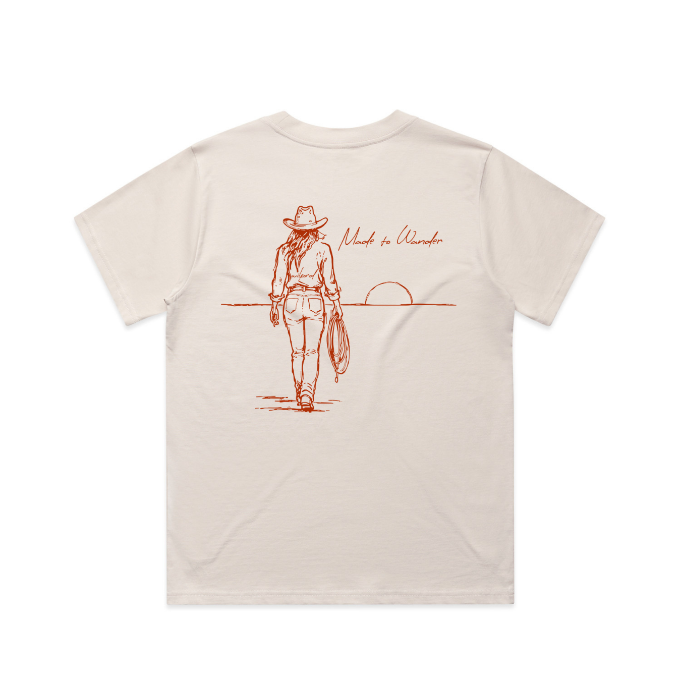 Made to Wander Tee - Bone
