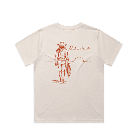 Made to Wander Tee - Bone