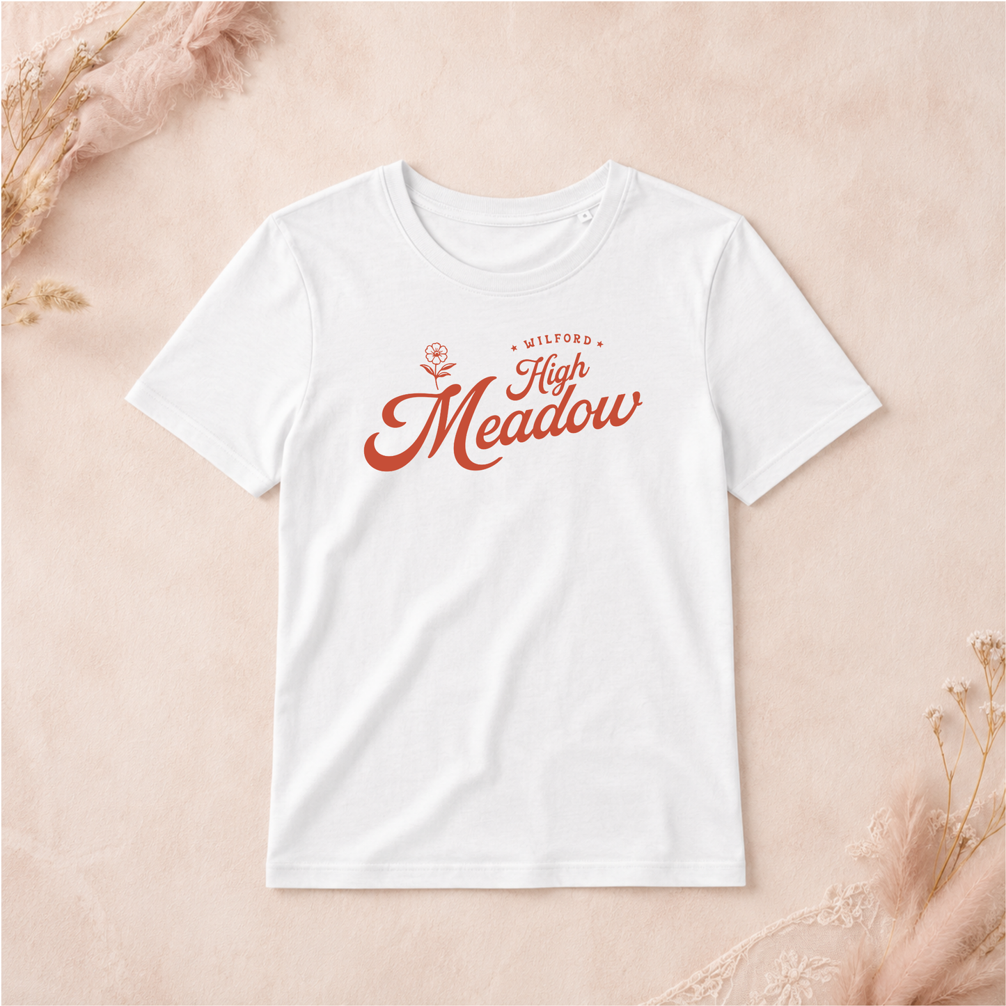 High Meadow Core Tee - White