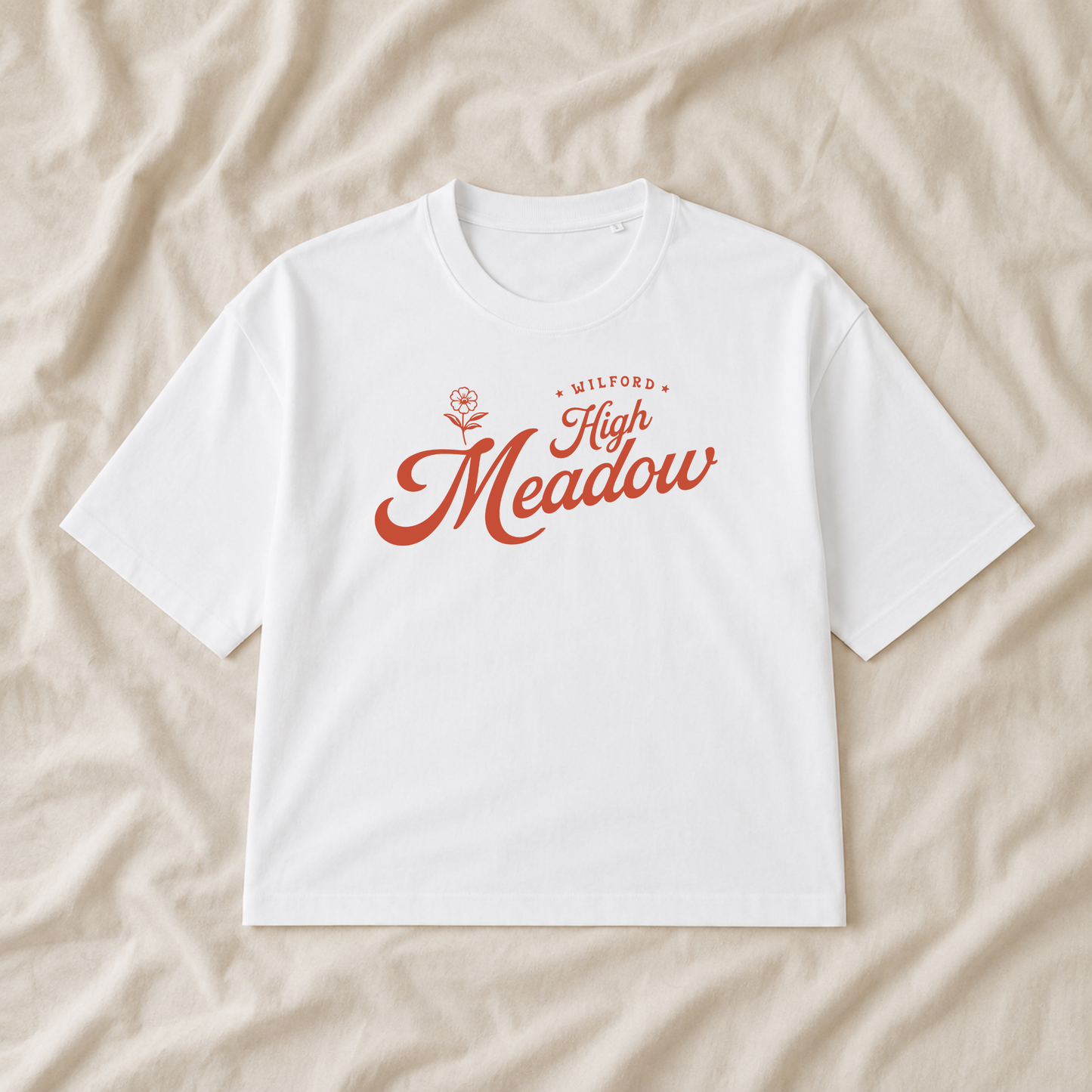 High Meadow Core Tee - White