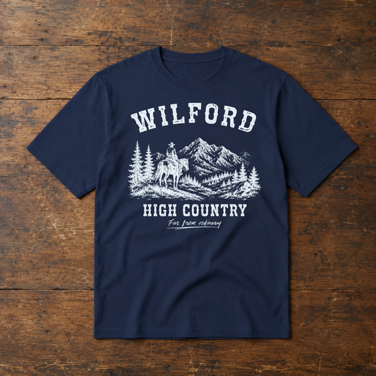 High Country Rancher Reserve Tee - Navy