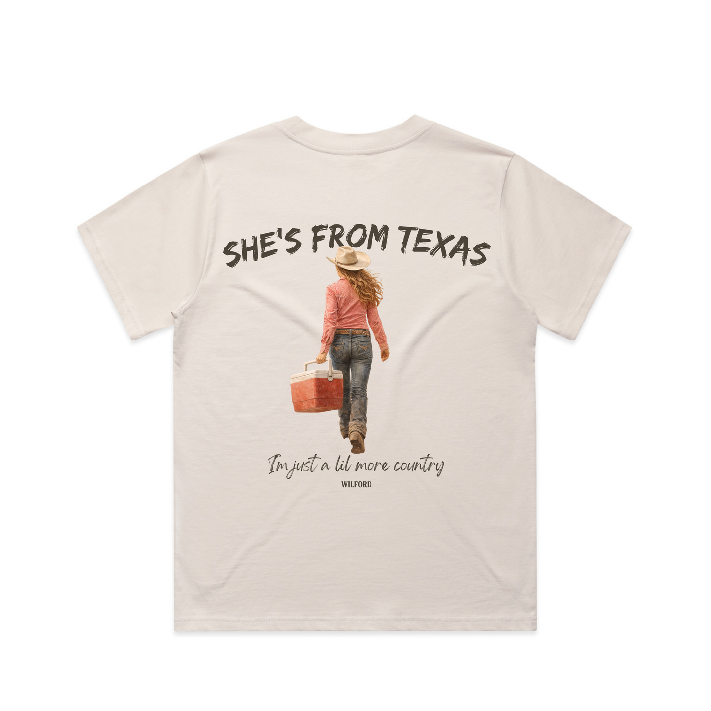 Texas Tee - Bone