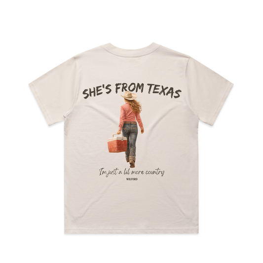 Texas Tee - Bone