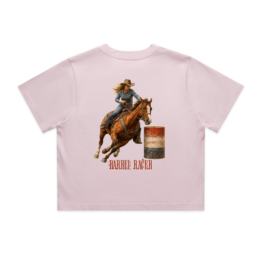 Barrel Racer Crop - Orchid