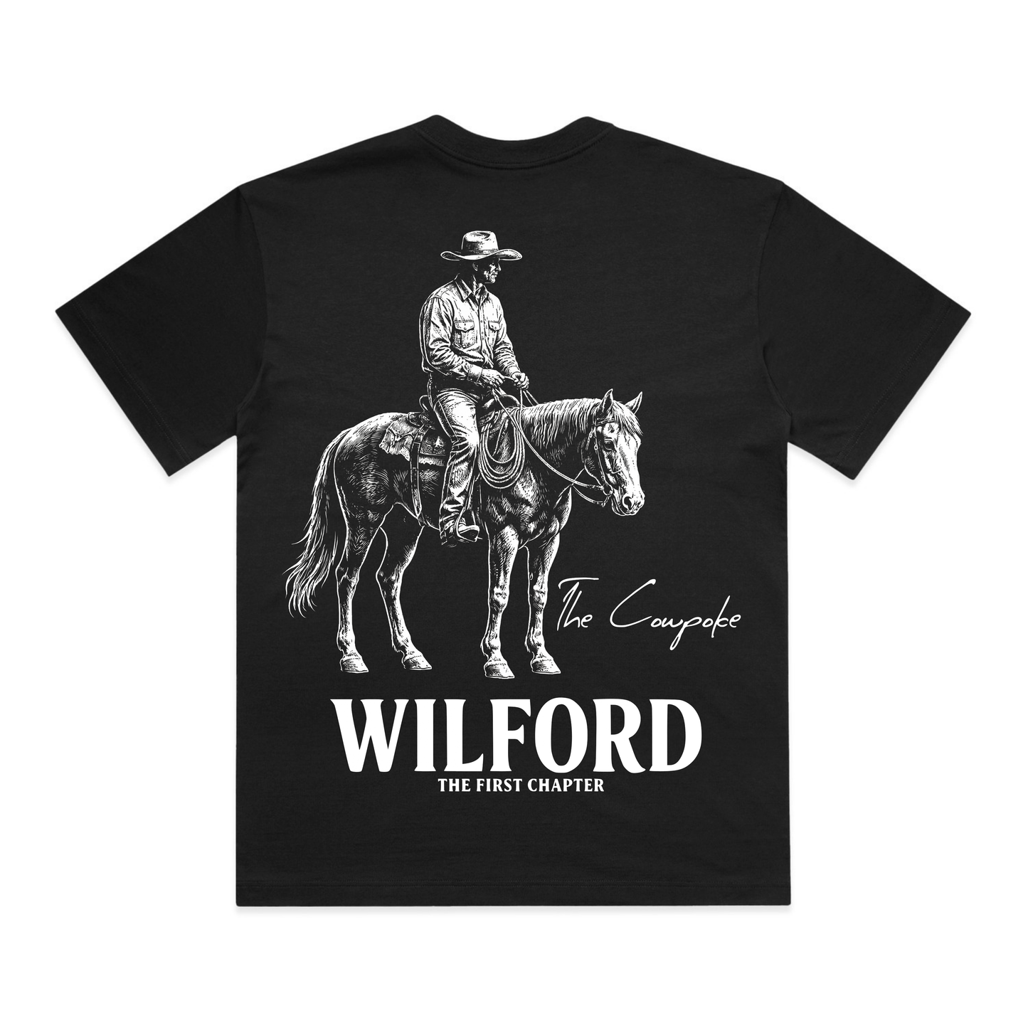 The Cowpoke Tee - Black