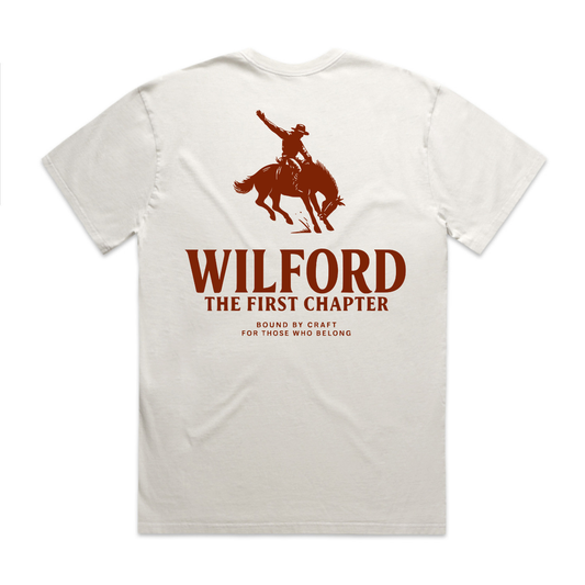 Chapter Tee - Faded Bone