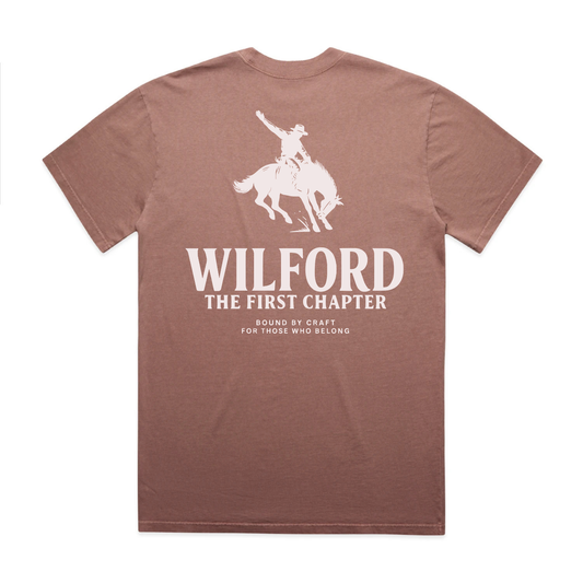 Chapter Tee - Faded Pink