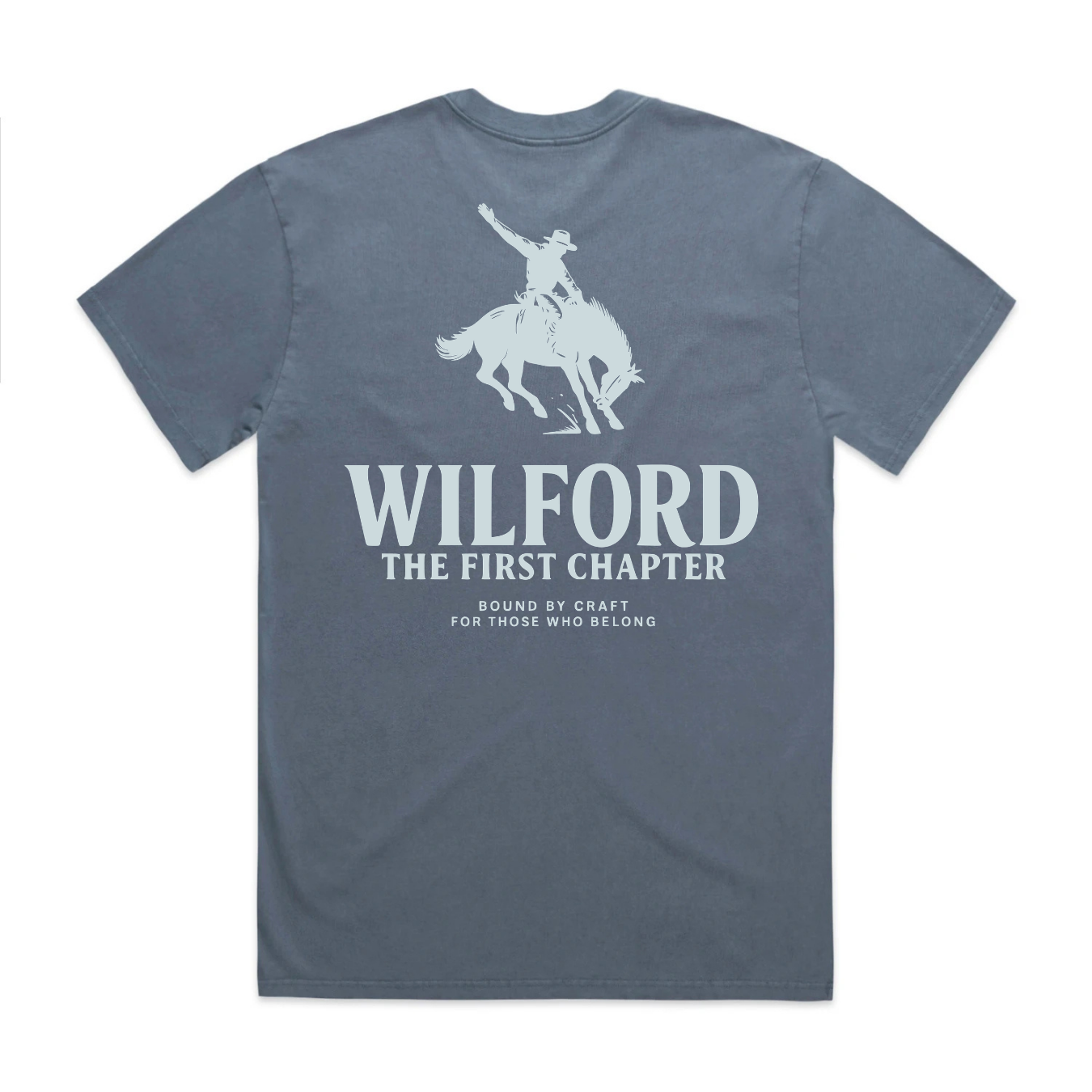 Chapter Tee - Faded Indigo