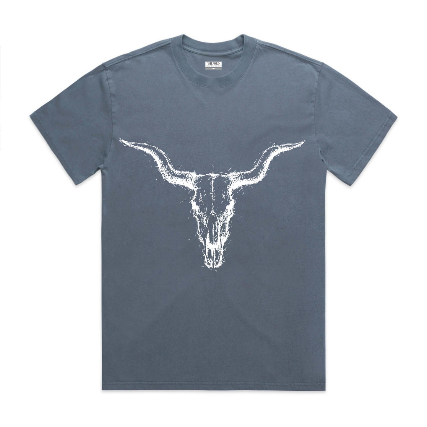 Wilford Ranch Tee - Faded Indigo