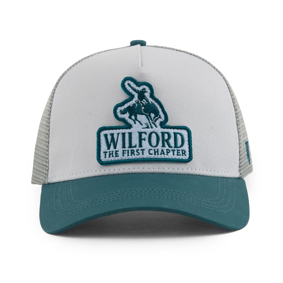 Two Tone Teal Trucker