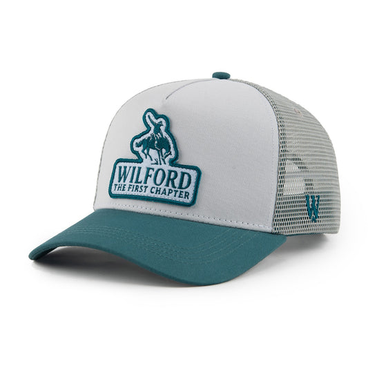 Two Tone Teal Trucker