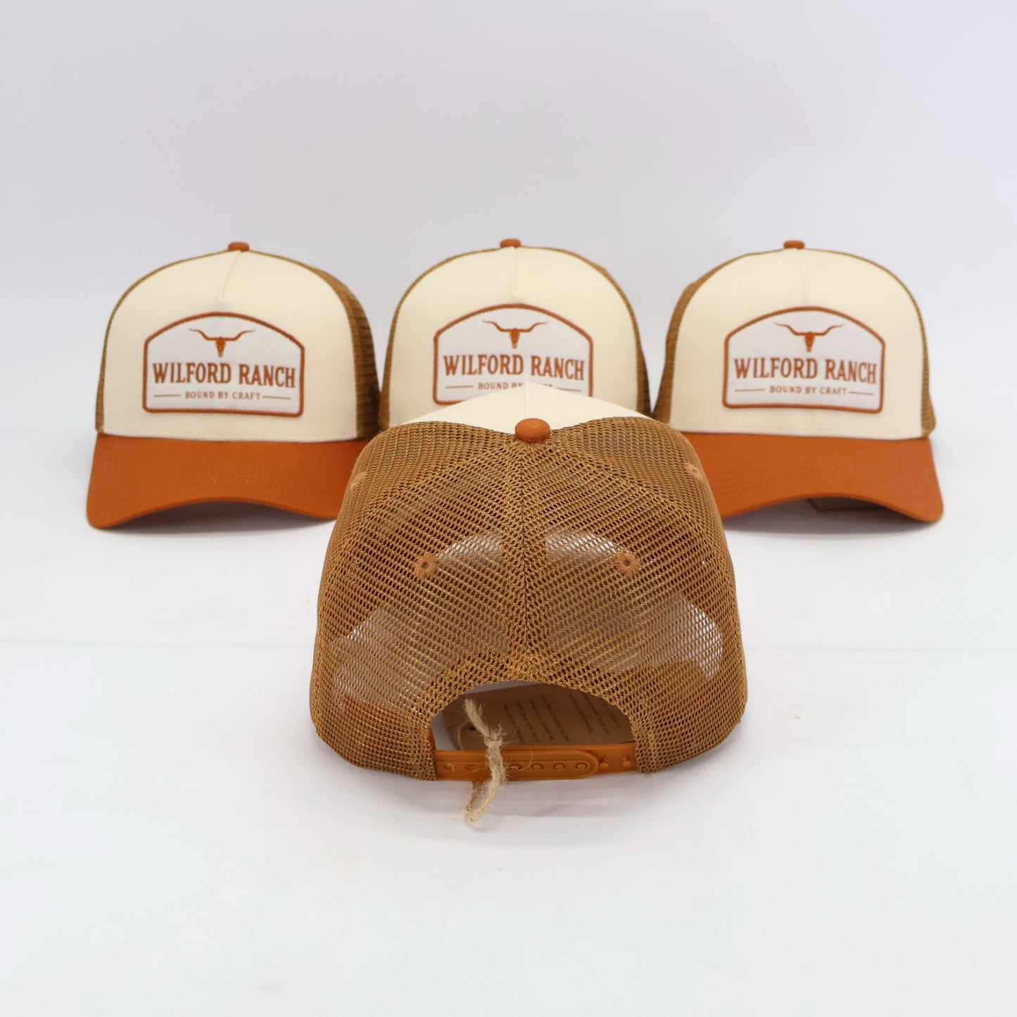 Wilford Ranch Two Tone Orange Trucker