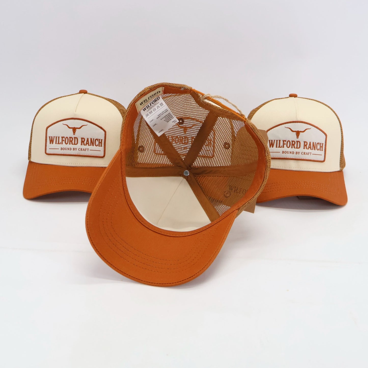 Wilford Ranch Two Tone Orange Trucker